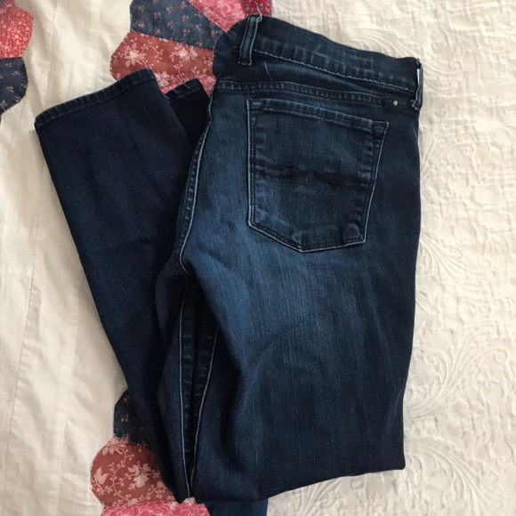 Lucky Brand Denim - Lucky Brand - dark wash skinny crops - Size 8/29